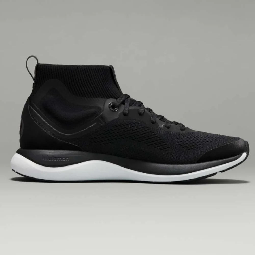 Lululemon Chargefeel Mid Womens Workout Shoe In Black/Anchor/White Size 9.5 - Picture 9 of 17